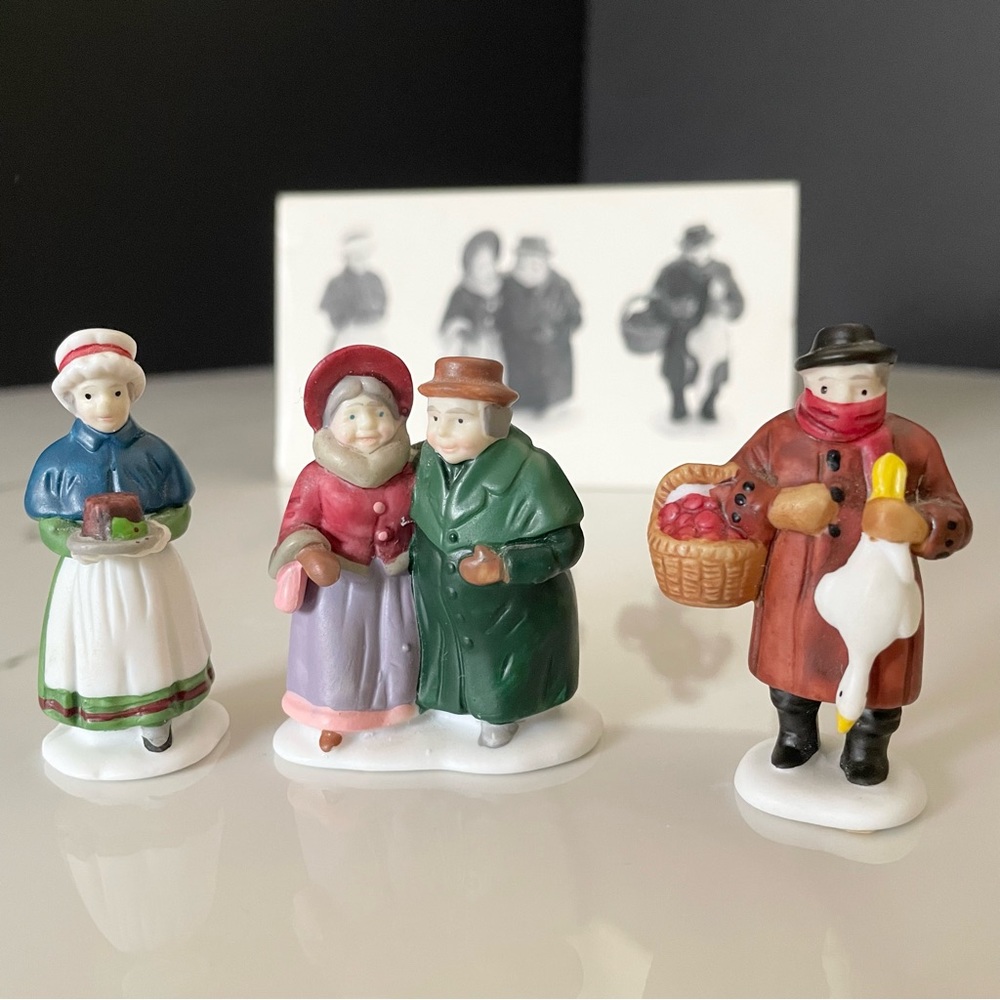 "Fezziwegs and Friends" Snow Village Figurines by Dept. 56